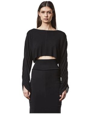 Thom Krom Long Sleeve T-Shirts - Black