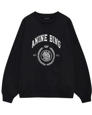 Anine Bing Sweatshirts - Negro