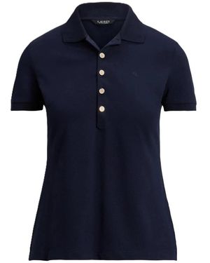 Ralph Lauren Tops ,Blauw ,Ss Polo