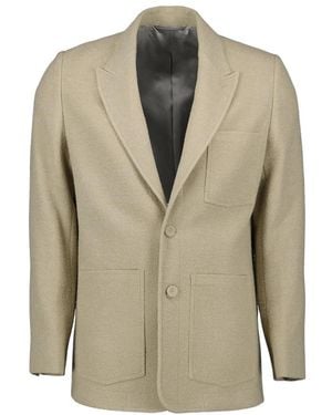 Dior Wollblazer mit spitzrevers - Grün