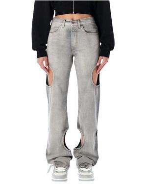 Off-White c/o Virgil Abloh Straight Jeans - Black