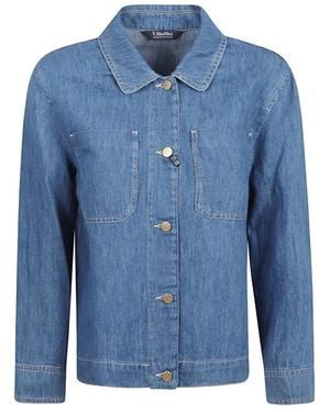 Max Mara Denim Jackets - Blue
