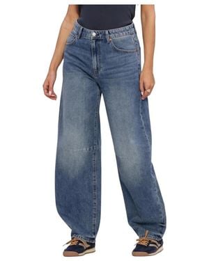 Catwalk Junkie Bold Barrel Fit Jeans - Blau