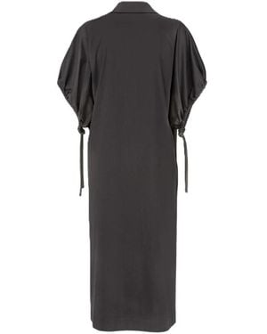 CATNOIR Kleedjes ,Zwart ,Katoen Midikleid