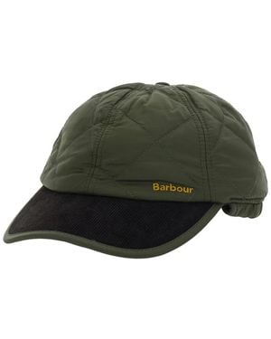 Barbour Gewatteerde Pet Met Klep - Groen