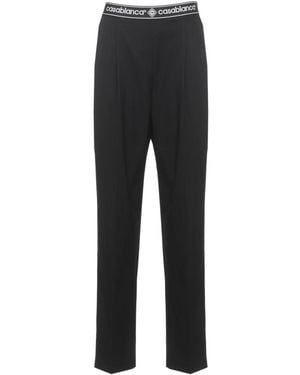 CASABLANCA Straight Trousers - Grey