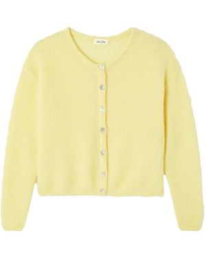 American Vintage Gilet Court - Geel