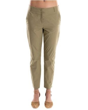 Marella Cropped Trousers - Verde