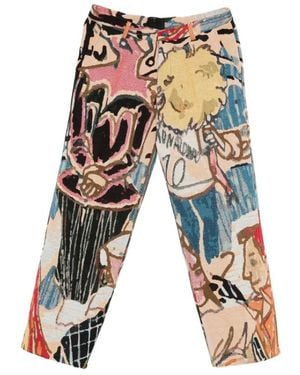 Kidsuper Straight Trousers - Multicolour