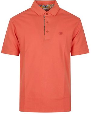 Etro Polo Shirts - Rojo