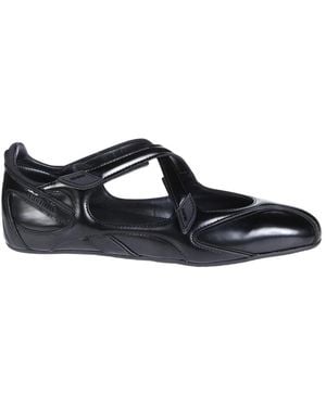 The Attico Ballerina Shoes - Blue