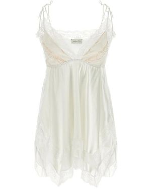 Magda Butrym 05 Pure Silk Top - Wit