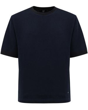 dunhill Blue Cotton T - Black