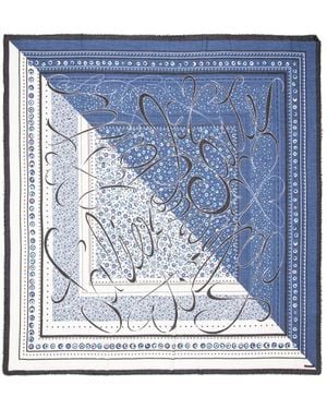 Faliero Sarti Winter Scarves - Blu