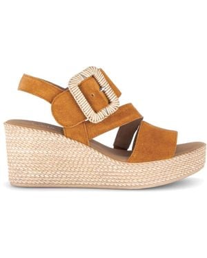Gabor High Heel Sandalen - Braun