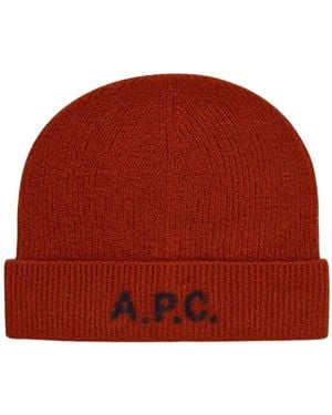 A.P.C. Beanies - Rojo