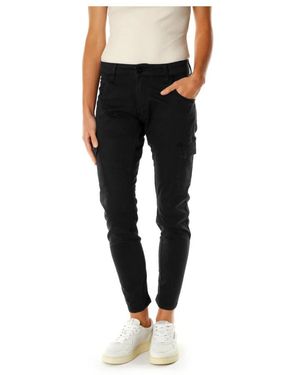 Le Temps Des Cerises Broeken ,Zwart ,Cargo Broek Met Zijzakken