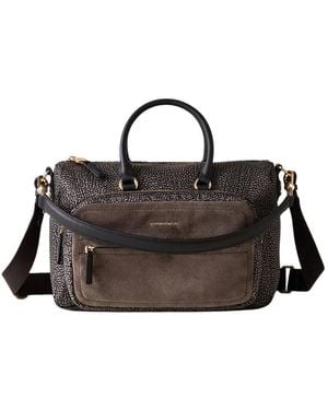 Borbonese Handbags - Negro