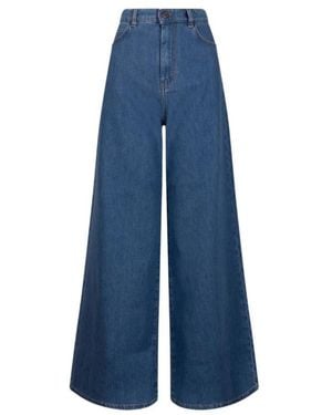 Weekend by Maxmara Wide Jeans - Blue