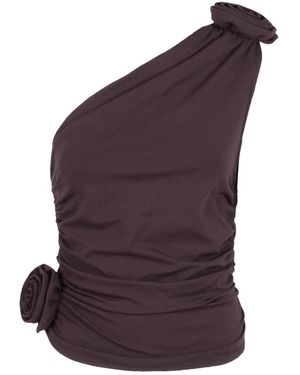 Magda Butrym Sleeveless Tops - Morado