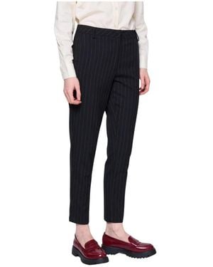 Silvian Heach Slim-Fit Trousers - Nero