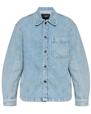 Rag & Bone Jassen ,Blauw ,Denim Denim Jacket