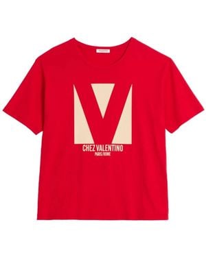 Valentino Garavani T-Shirts - Red