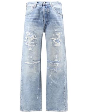 Levi's Jeans ,Blauw ,Katoen 501 Loose Jeans