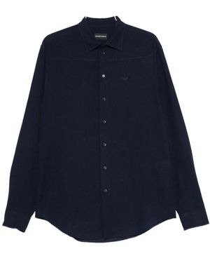 Emporio Armani Casual Shirts - Azul