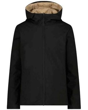 CMP Double Face Hooded Jacket - Schwarz