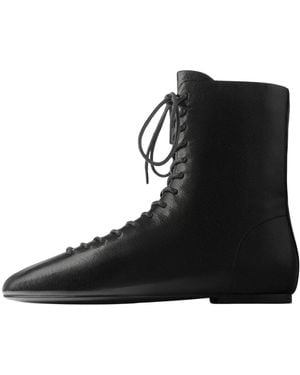 L37 Lace-Up Boots - Nero