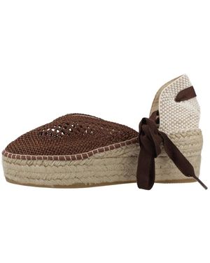 Macarena Schoenen ,Bruin ,Jute Alpargata