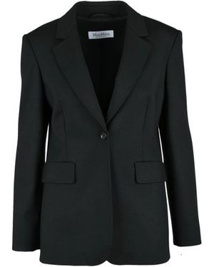 Max Mara Giacca Sfiancata - Zwart