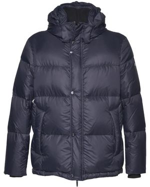 Baldinini Nylon Padded Jas - Blauw