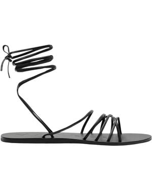 Manebí Flat Sandals - Noir