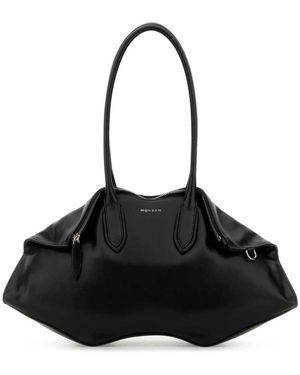 McQueen Manta Schoudertas - Zwart