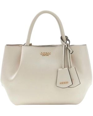 Guess Tassen ,Wit ,Amorette Girlfriend Satchel - Naturel