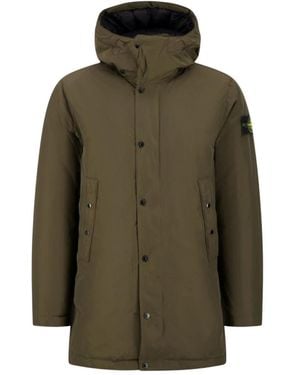 Stone Island Parkas - Verde