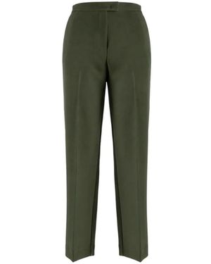 Nenette Straight Trousers - Verde