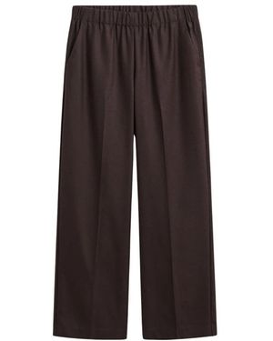 GANT Wollmischung Hose Zum Überziehen - Braun