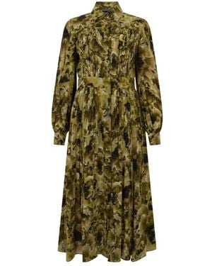 Alberta Ferretti Shirt Dresses - Green