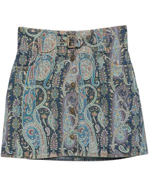 Etro Short Skirts - Blau