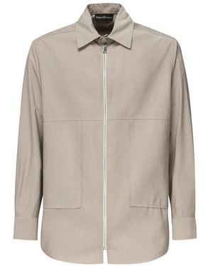 Giuliano Galiano Casual Shirts - Natural