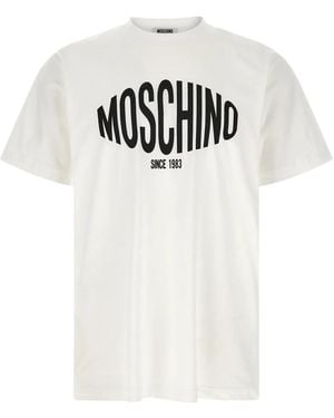 Moschino Logo T-Shirt - Wit