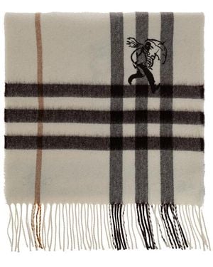 Burberry Check Kaschmirschal - Natur