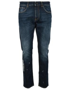 CoSTUME NATIONAL Slim Fit Jeans - Blue