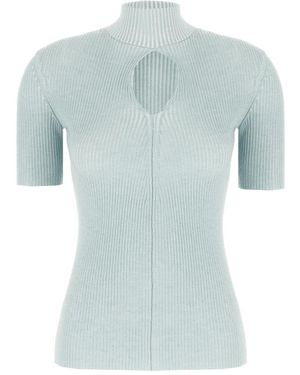 Fendi Truien & Vesten ,Groen ,Stijlvolle Top Voor Je Garderobe - Blauw