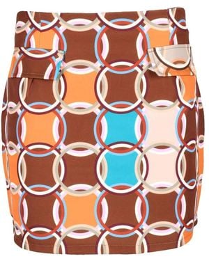 Think! Short Skirts - Rojo