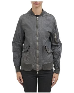 Giorgio Brato Bomber Jackets - Grey