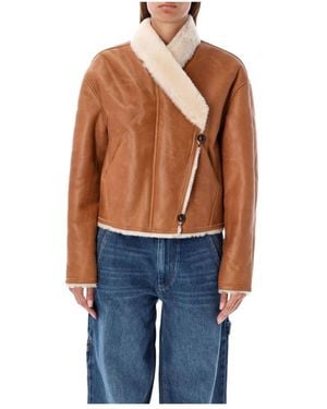 Isabel Marant Faux Fur & Shearling Jackets - Blauw